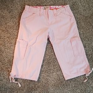 Y2K Roxy Islander surf cargo capris